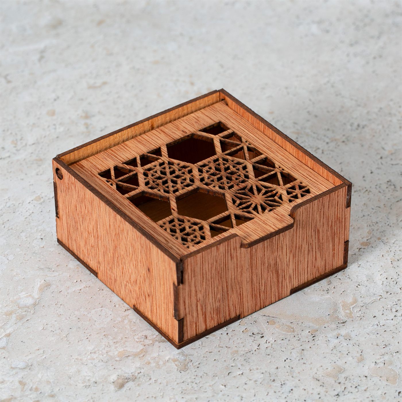 Geometric Lattice Box Closed